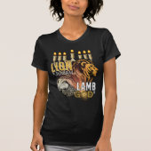 Löwe von Juda Lamb Gottes T - Shirt der Frau (Vorderseite)