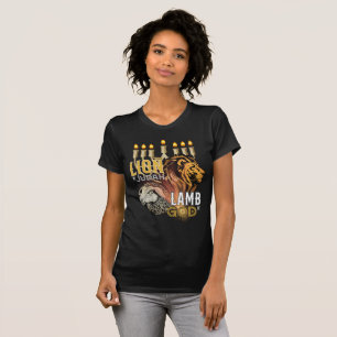 Löwe von Juda Lamb Gottes T - Shirt der Frau