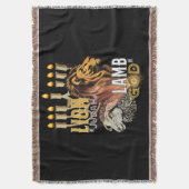 Löwe von Juda Lamm Gottes Decke (Vorderseite Vertikal)