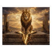 Löwe von Juda Poster (Vorderseite)