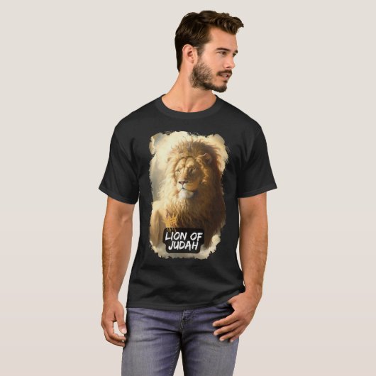 Löwe von Juda T-Shirt (Vorne ganz)