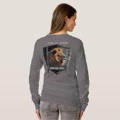 Löwe von Juda YeHoVaH T-Shirt (Schwarz voll)