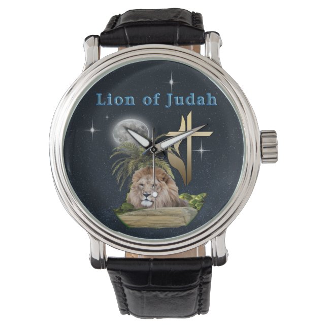 Löwe von Judah Armbanduhr (Vorderseite)
