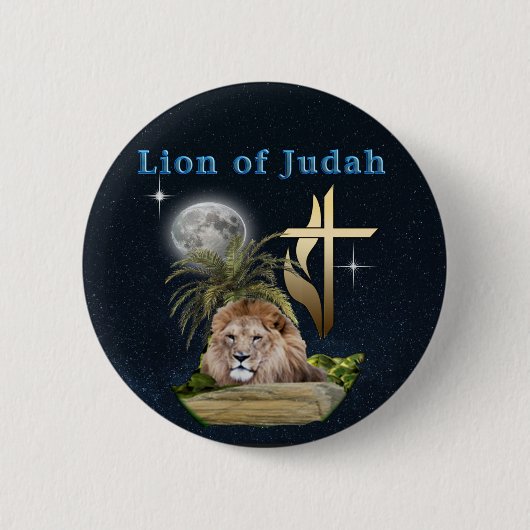 Löwe von Judah Button (Vorderseite)