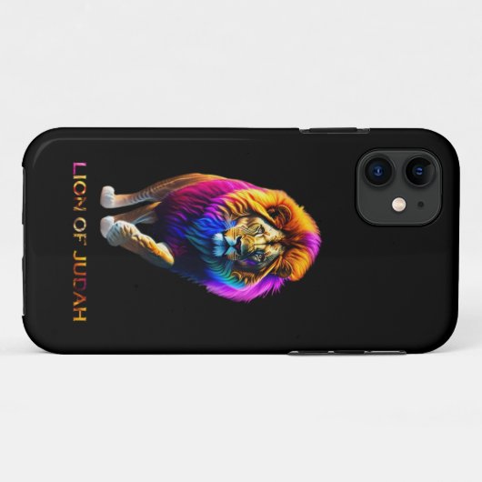 Löwe von Judah Case-Mate iPhone Hülle (Rückseite (Horizontal))