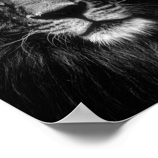 Löwe von Judah - Christlich Poster (Ecke)