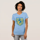 Löwe von Judah Emblem Jerusalem Hebräisch T-Shirt (Vorne ganz)