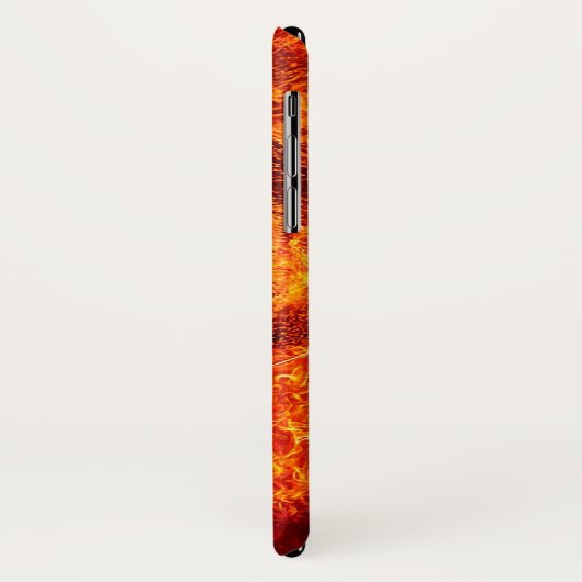 Löwe von Judah Flaming Red Case-Mate iPhone Hülle (Hinten/Links)