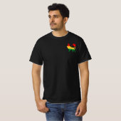 Löwe von Judah - Für die Rasta-Reggae-Fans T-Shirt (Vorne ganz)