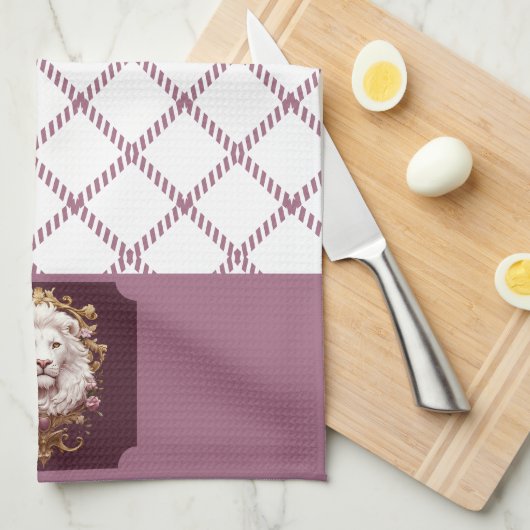 Löwe von Judah, Geschirrtuch (Viertel Falte)