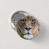 Löwe von Judah - Haile Selassie - Rastafari-Schalt Button (Vorne & Hinten)