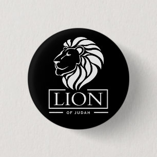Löwe von Judah - Haile Selassie - Rastafari-Schalt Button