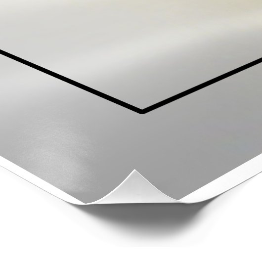 Löwe von Judah Hebrew Poster (Ecke)