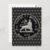 Löwe von Judah - Jah Rastafari - Postcard Postkarte (Vorne/Hinten)