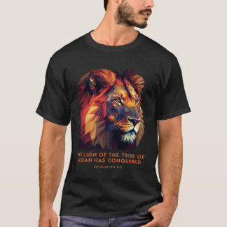 Löwe von Judah Jesus Offenbarungsbibel Verse Chris T-Shirt