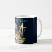 Löwe von Judah Kaffeetasse (VorderseiteRechts)