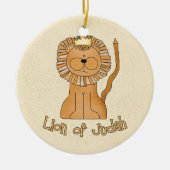 Löwe von Judah Keramik Ornament (Vorne)