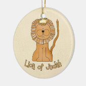 Löwe von Judah Keramik Ornament (Links)