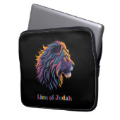 Löwe von Judah Laptopschutzhülle (Vorderseite Links)