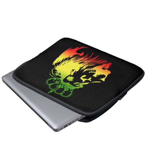 Löwe von Judah Laptopschutzhülle (Vorne Knopf)