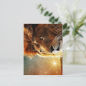 Löwe von Judah - Löwe - Rastafari - Postkarte (Stehend Vorderseite)