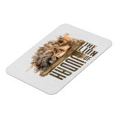 Löwe von Judah Magnet (Linke Seite)