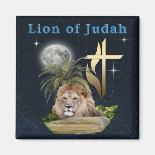 Löwe von Judah Magnet
