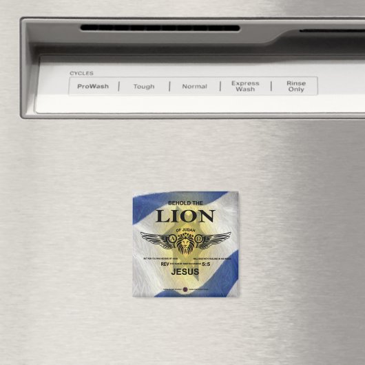 Löwe von Judah Magnet (In Situ (Geschirrspüler))