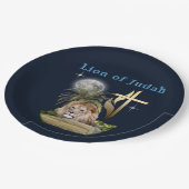 Löwe von Judah Pappteller (Schrägansicht)