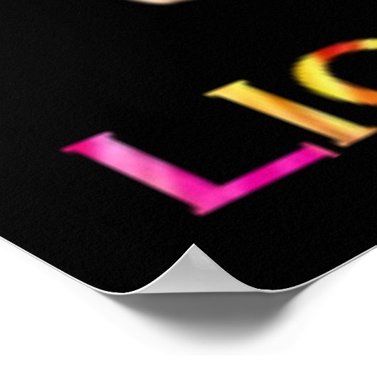 Löwe von Judah Poster (Ecke)