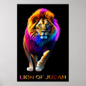 Löwe von Judah Poster (Vorne)