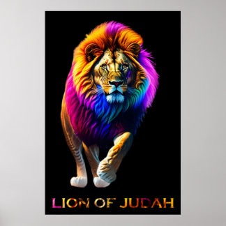 Löwe von Judah Poster