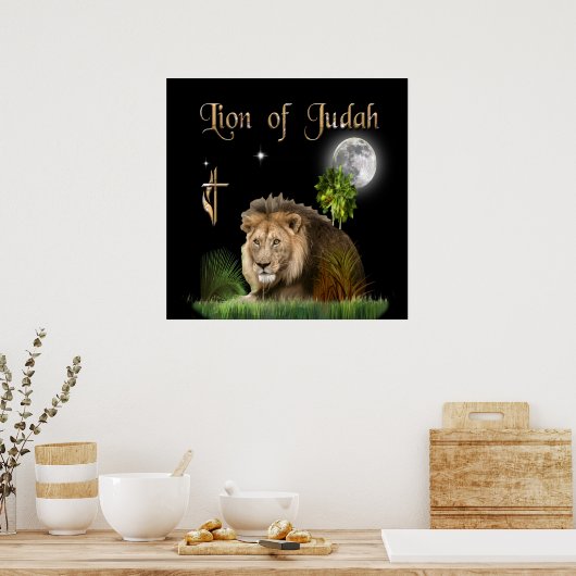 Löwe von Judah Poster (Küche)