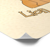 Löwe von Judah Poster (Ecke)