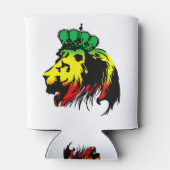 Löwe von Judah Rasta Dosenkühler (Rückseite)