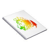 Löwe von Judah - Rasta Notizblock (Rechte Seite)