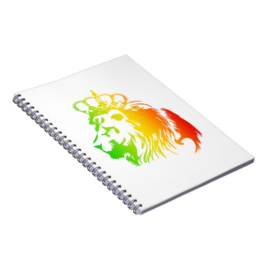 Löwe von Judah - Rasta Notizblock (Rechte Seite)