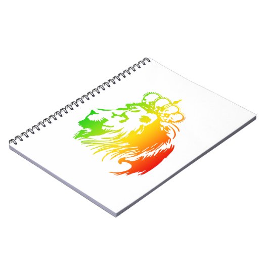 Löwe von Judah - Rasta Notizblock (Linke Seite)