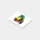 Löwe von Judah Rasta Post-it Klebezettel (angewinkelt)