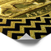 Löwe von Judah Rasta Solomon Jah Rastafari Poster (Ecke)