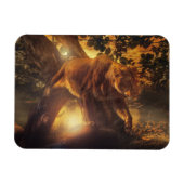 Löwe von Judah - Rastafara - Reggae Rasta Magnet (Horizontal)