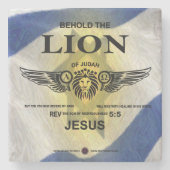 Löwe von Judah Steinuntersetzer (Vorderseite)