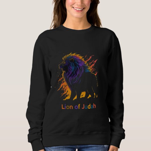 Löwe von Judah Sweatshirt (Vorderseite)