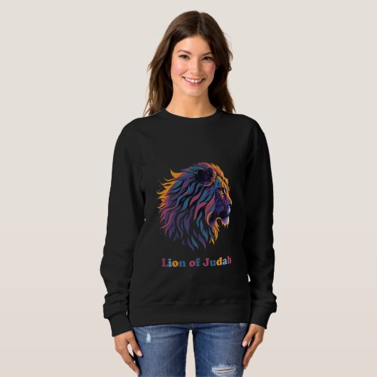 Löwe von Judah Sweatshirt (Vorne ganz)