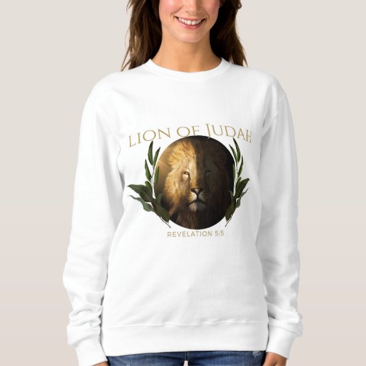 Löwe von Judah Sweatshirt (Vorderseite)