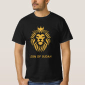 Löwe von Judah T-Shirt (Vorderseite)