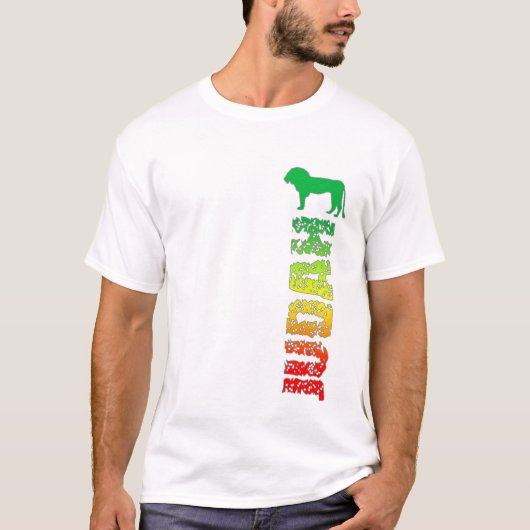Löwe von Judah T-Shirt (Vorderseite)
