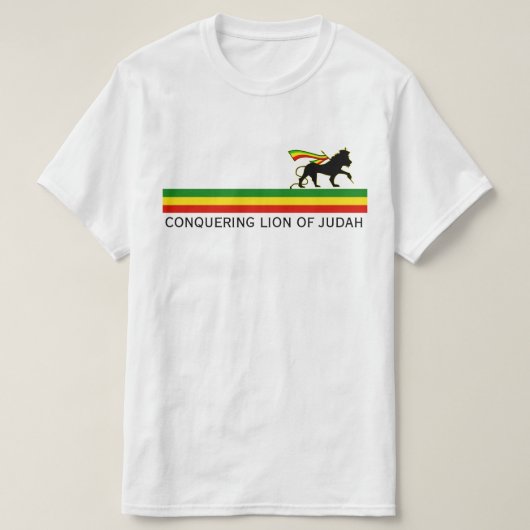 Löwe von Judah T-Shirt (Design vorne)
