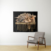 Löwe von Judah Tapestry Wandteppich (Beispiel (Horizontal))