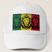 Löwe von Judah Trucker Hat Truckerkappe (Vorderseite)